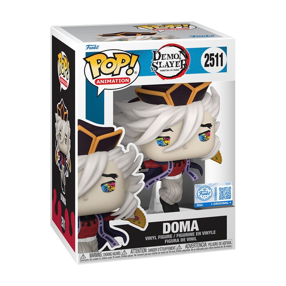 Funko Pop Doma #2511 Demon Slayer en caja Pop Animation Chalice Exclusive Special Edition